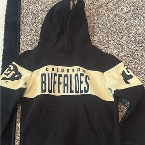 Colorado Buffaloes Kids Hoodie - Black and Cream